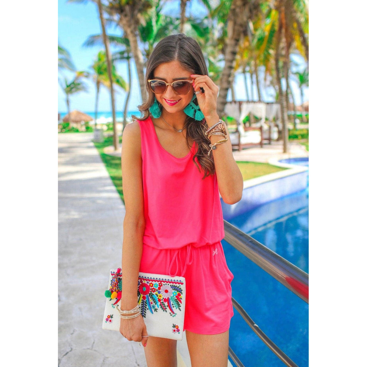 Women's Paradise Cove Tank Romper | Jess Lea - becauseofadi