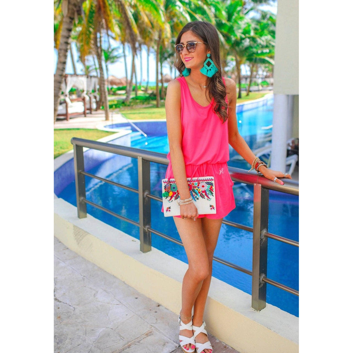 Women's Paradise Cove Tank Romper | Jess Lea - becauseofadi