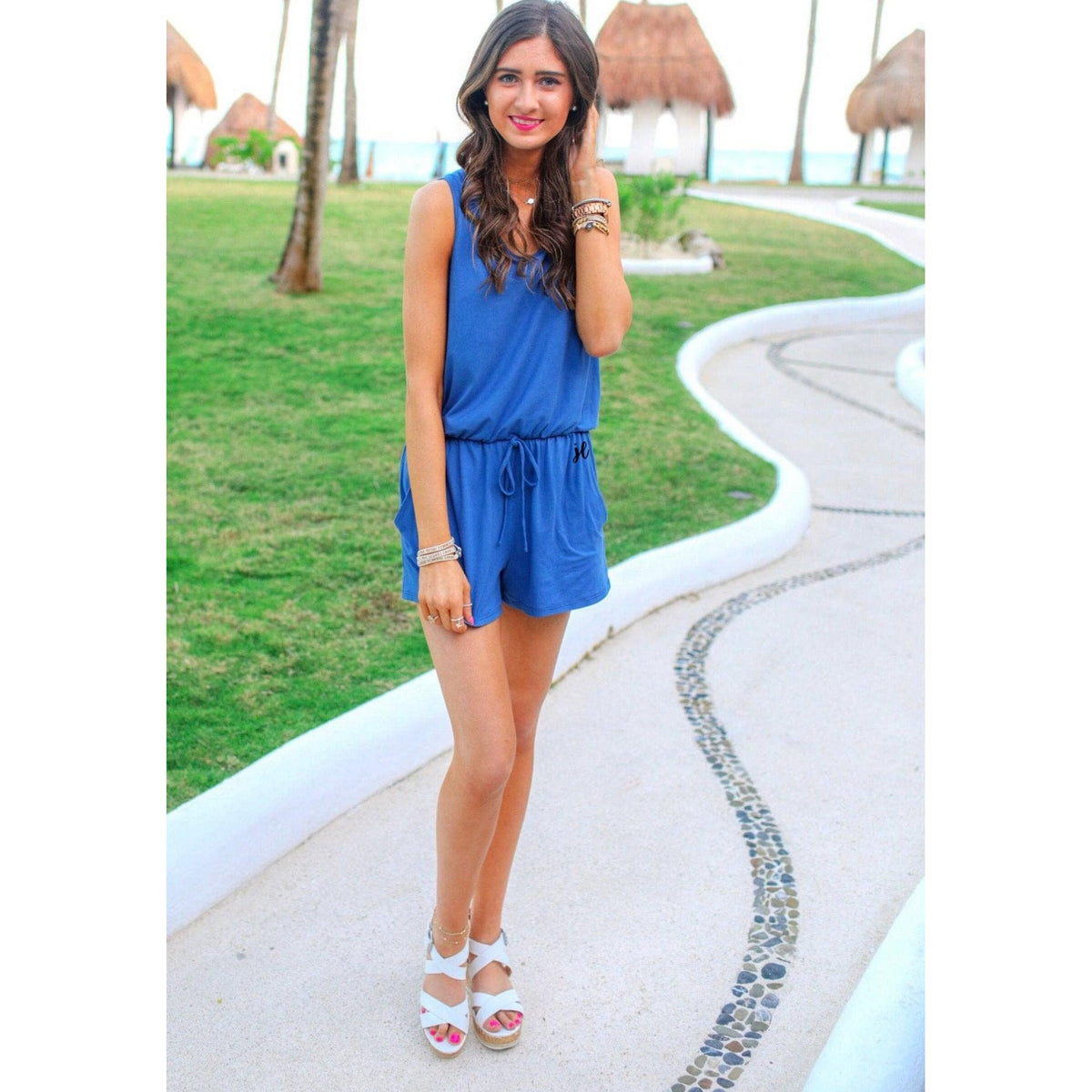 Women's Paradise Cove Tank Romper | Jess Lea - becauseofadi