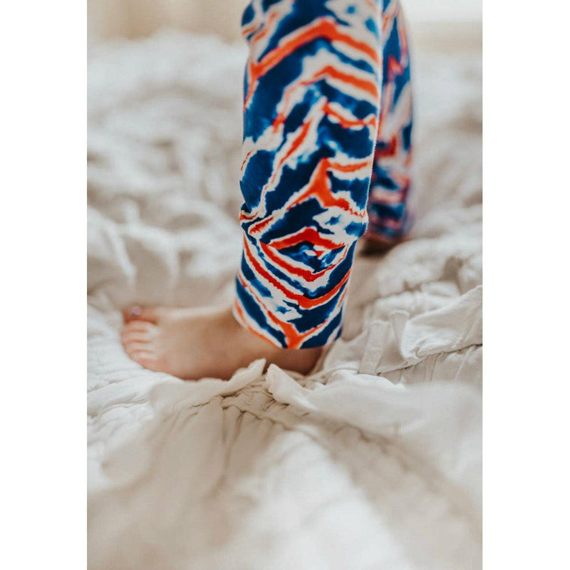 doodle & jack Buffalove Leggings | Buffalo Bills Toddler Pants | Red/White/Blue Pants - becauseofadi