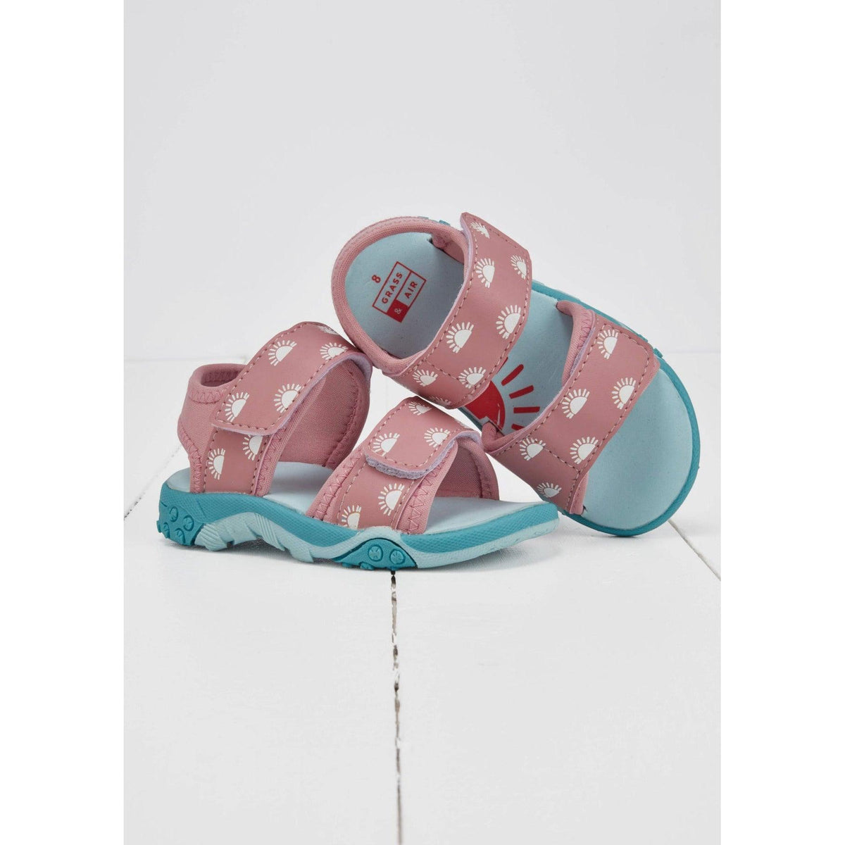 Grass & Air | Kids Colour-Changing Sandals | Water Shoes - becauseofadi