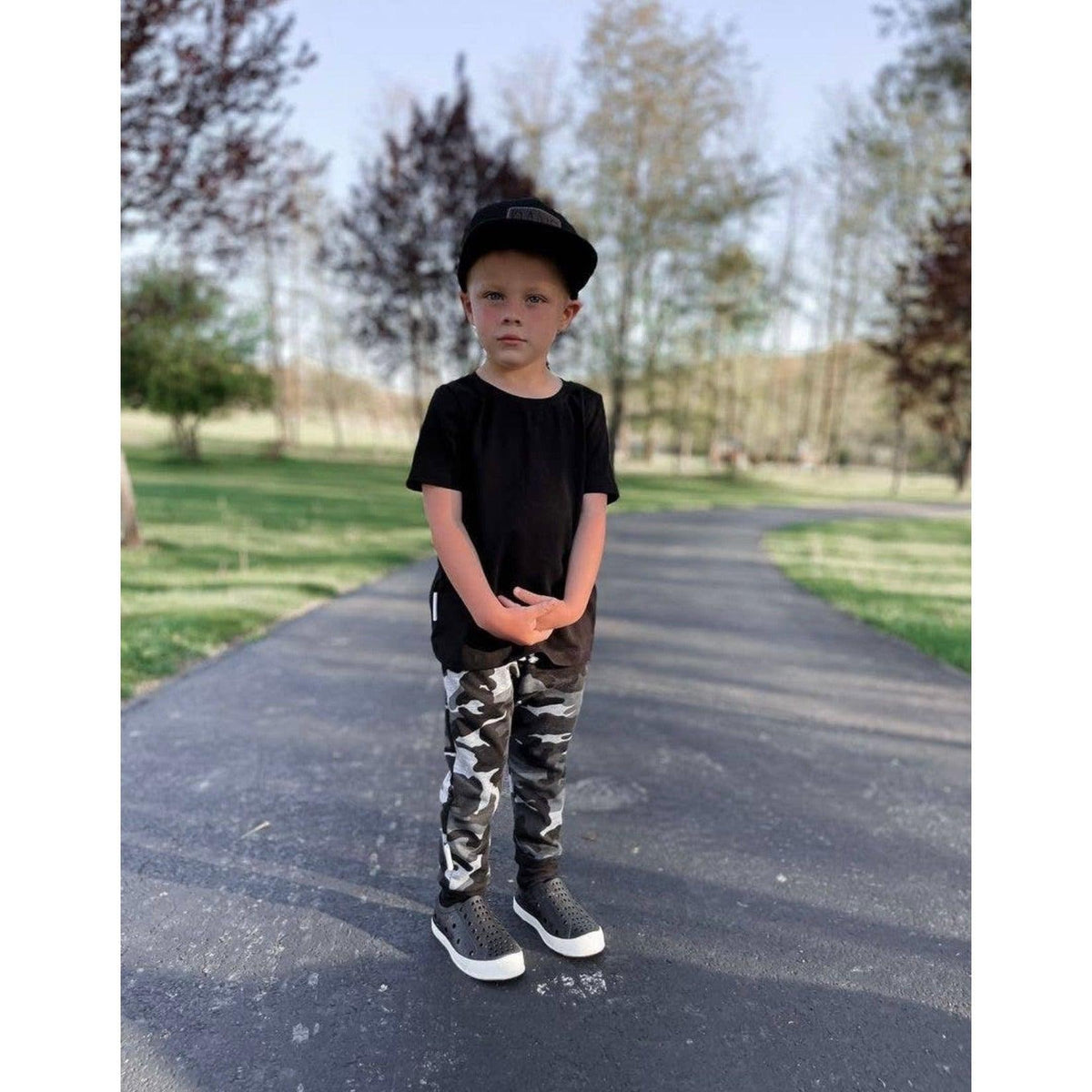 ShooShoos | Kid's Waterproof Sneakers | Black - becauseofadi