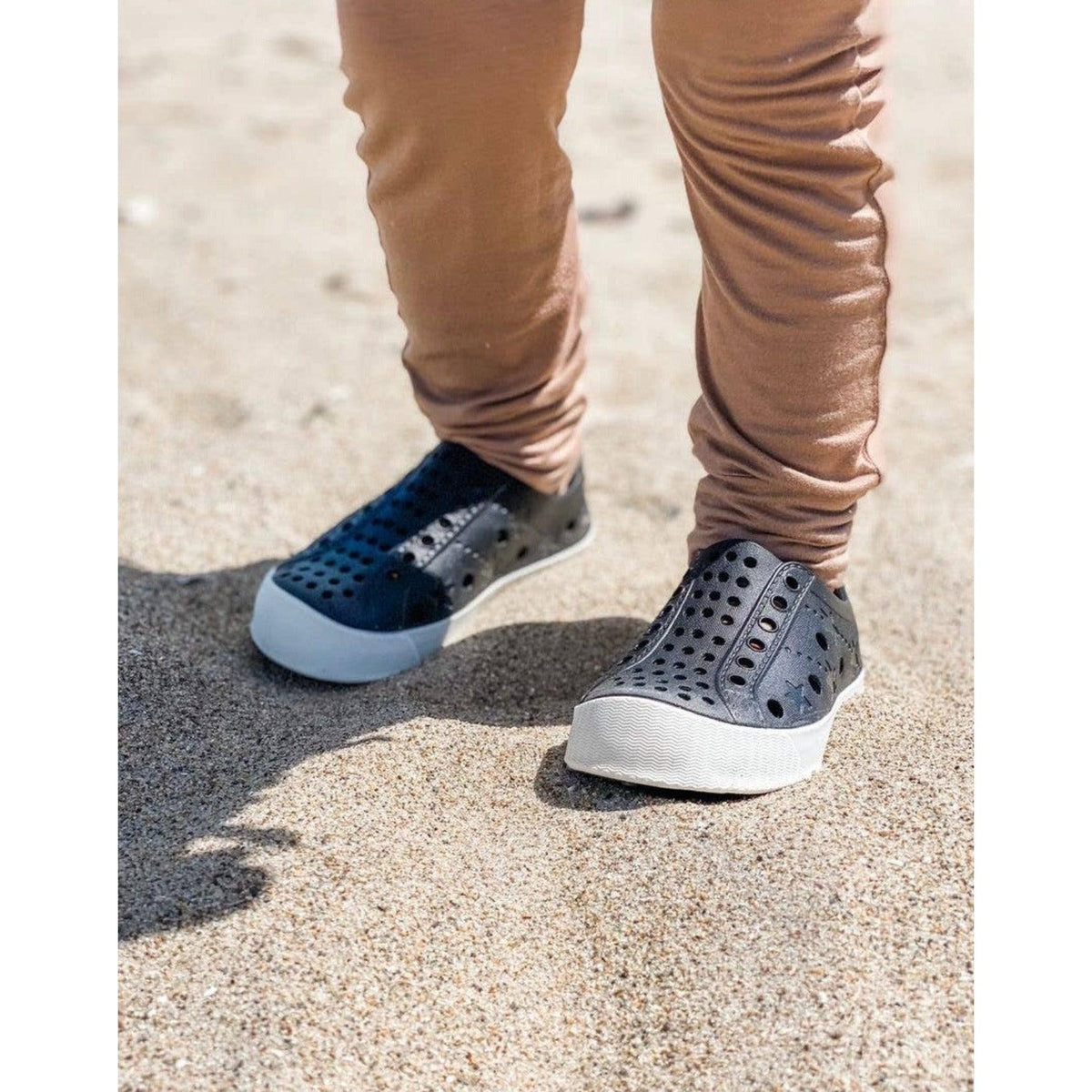 ShooShoos | Kid's Waterproof Sneakers | Black - becauseofadi