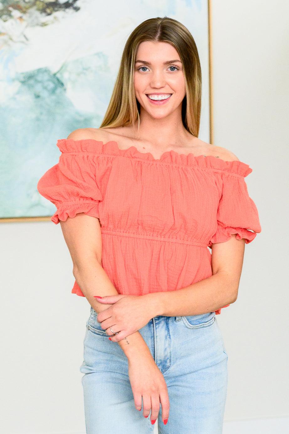 Don't Be Shy Off the Shoulder Blouse - becauseofadi