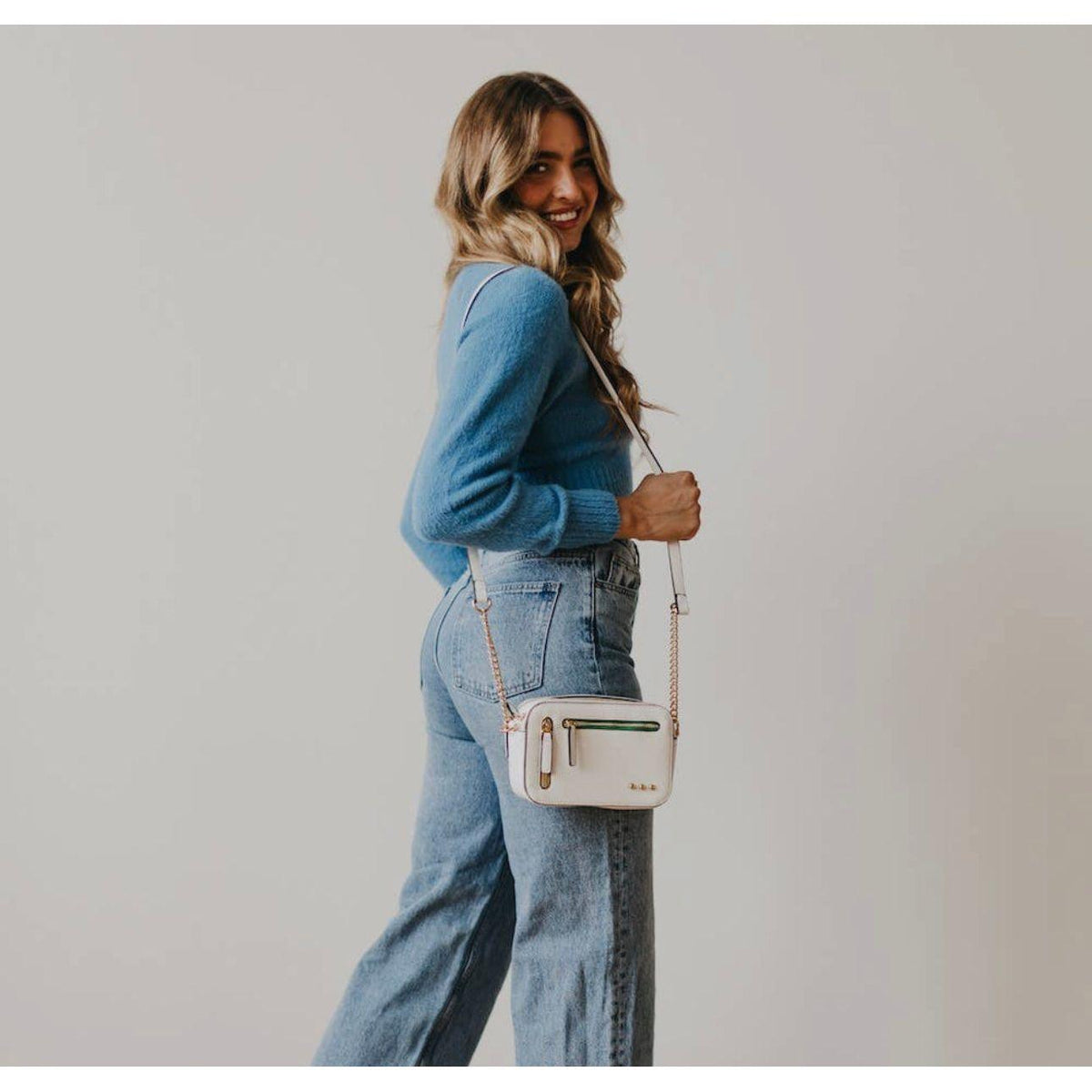 Pretty Simple | Women's Clarity Crossbody Bag | Vegan Leather Purse - becauseofadi