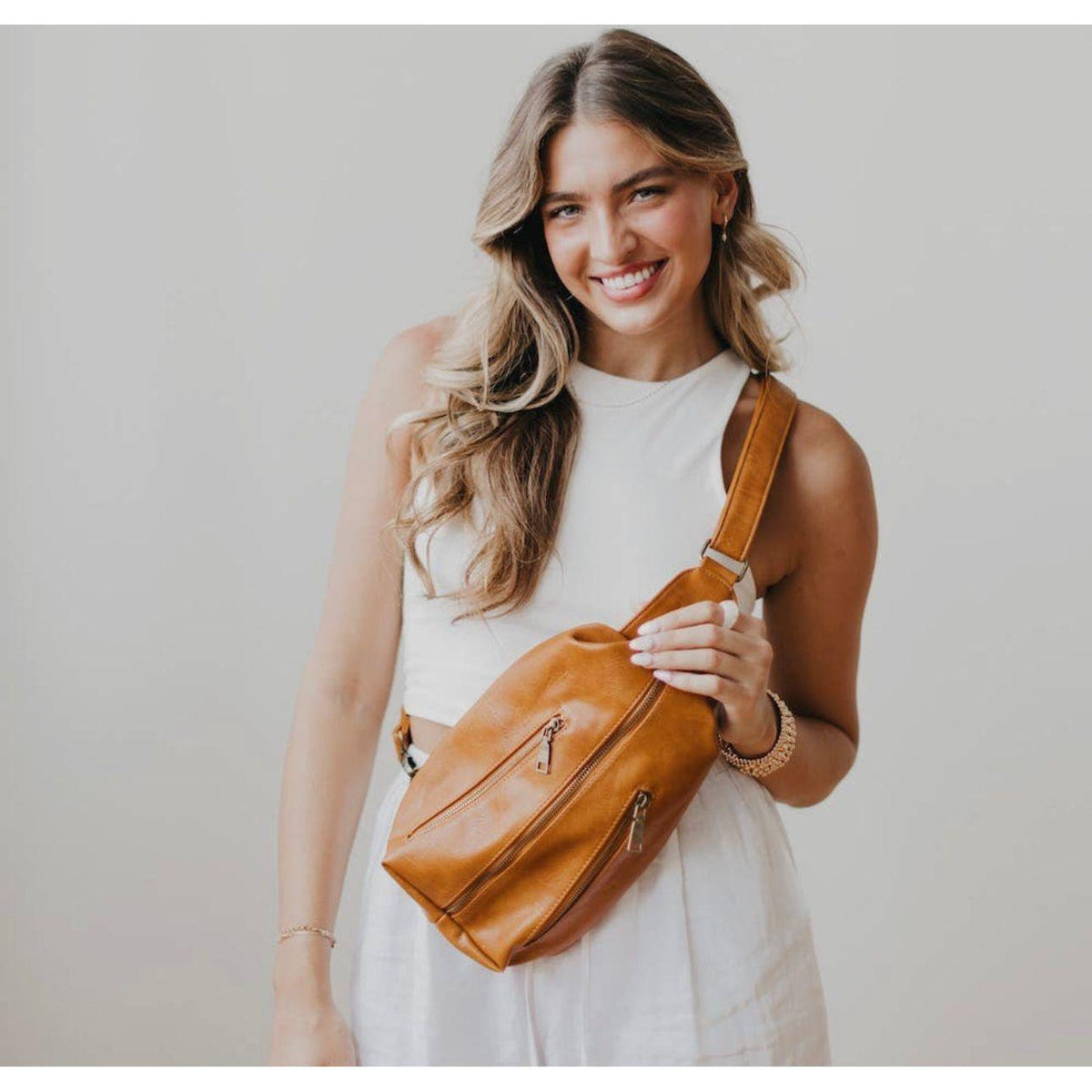 Pretty Simple | Women's Sangria Sling Bag | Vegan Leather