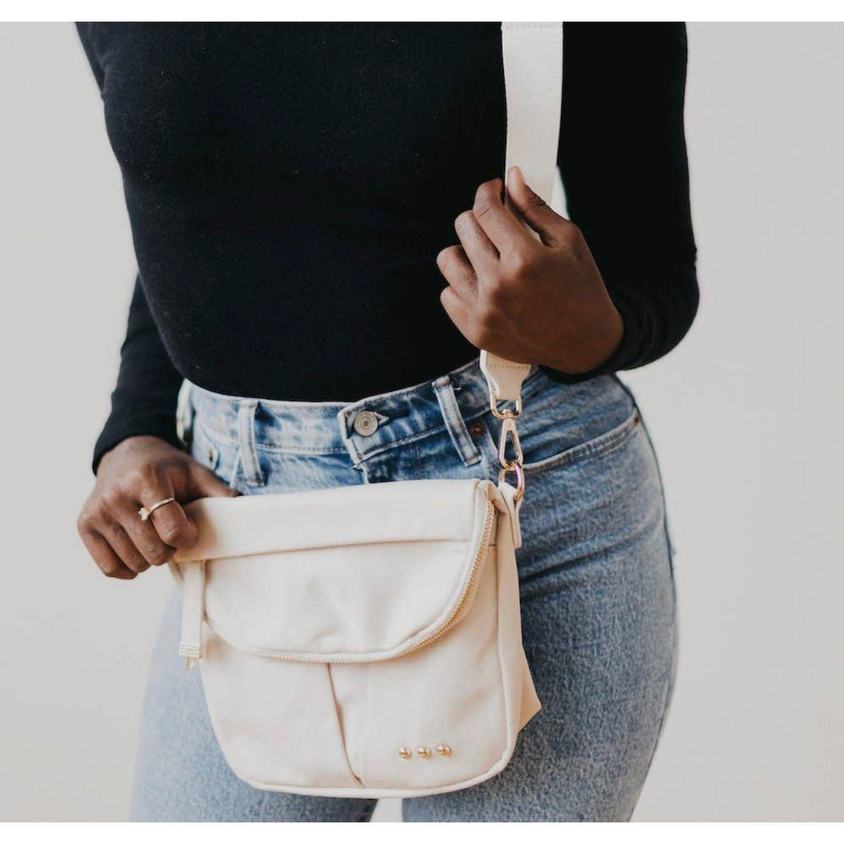 Pretty Simple | Women's Tilly Crossbody Bag | Nylon Purse - becauseofadi
