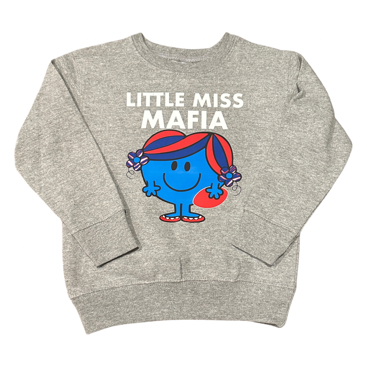 Girls Little Miss Mafia Sweatshirt | Buffalo Bills Fan Sweatshirt