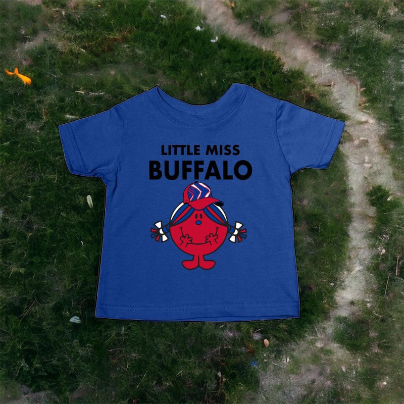 Kid's Little Miss Buffalo Tee | Buffalo Tee | Buffalo Bills Tee - becauseofadi