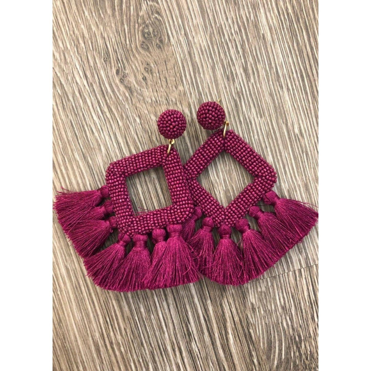 Women's Ellie Fringe Drop Earrings | Jess Lea - becauseofadi