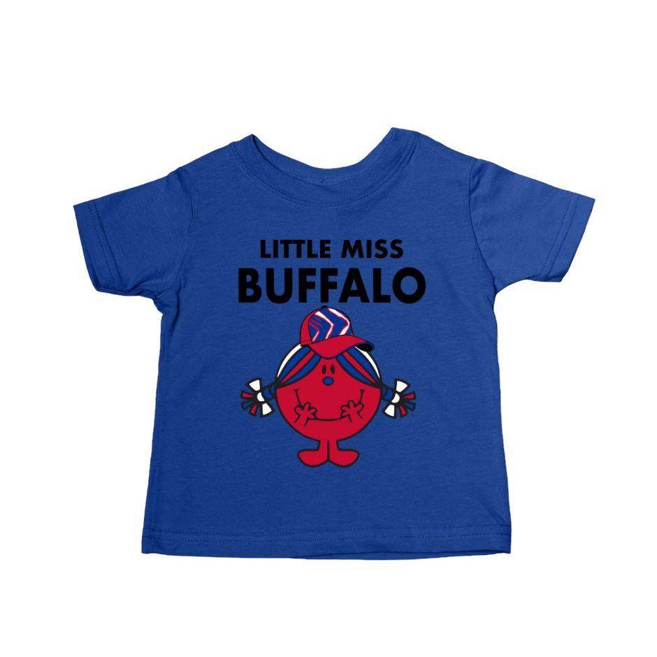 Kid's Little Miss Buffalo Tee | Buffalo Tee | Buffalo Bills Tee - becauseofadi