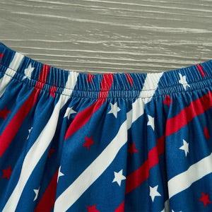 Girl's Stars + Stripes Skirt Set | Pete + Lucy - becauseofadi