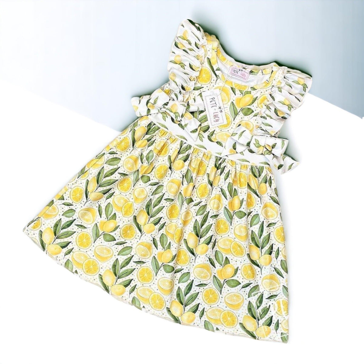 Mellow Lemon Dress | Girl's Dress | Pete + Lucy - becauseofadi