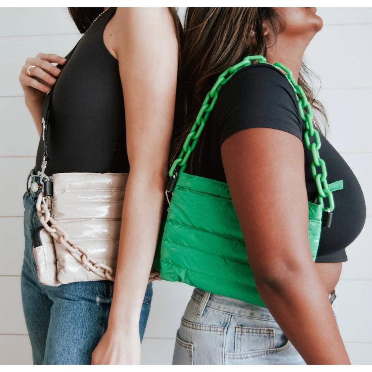Women's Nova Nylon Chain Crossbody Bag | Pretty Simple - becauseofadi