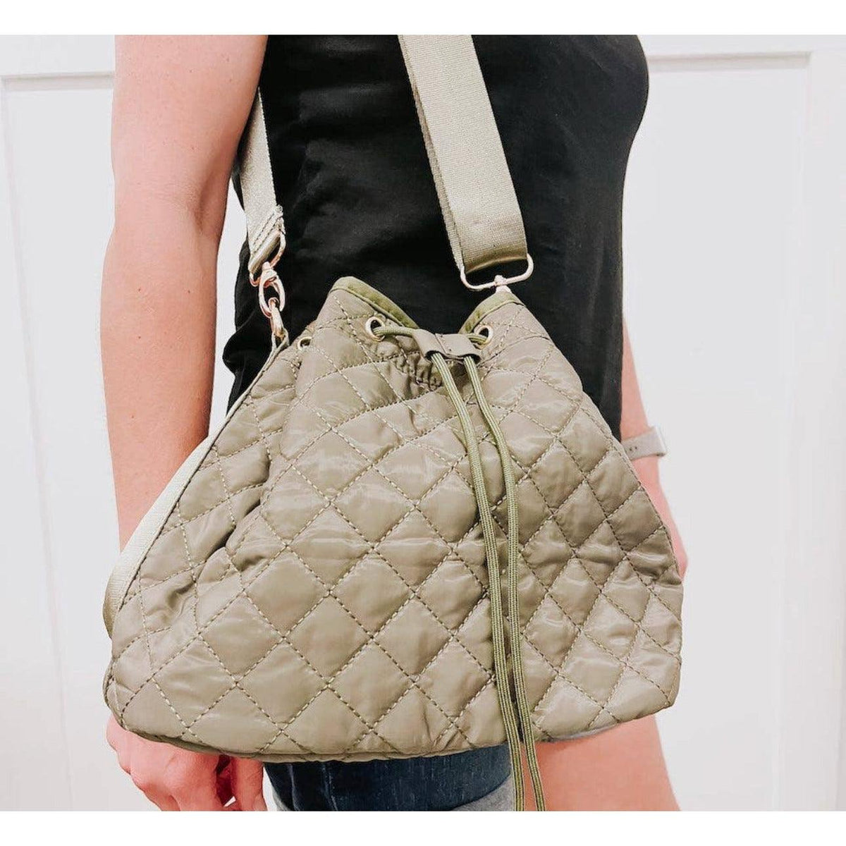 Women's Quincey Quilted Crossbody | Pretty Simple - becauseofadi
