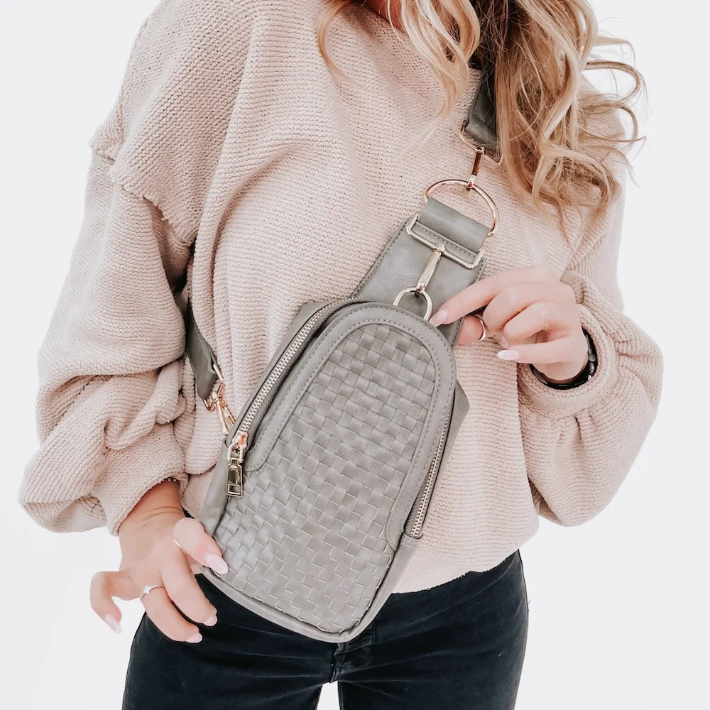 ***PREORDER***Waverly Woven Sling Bag