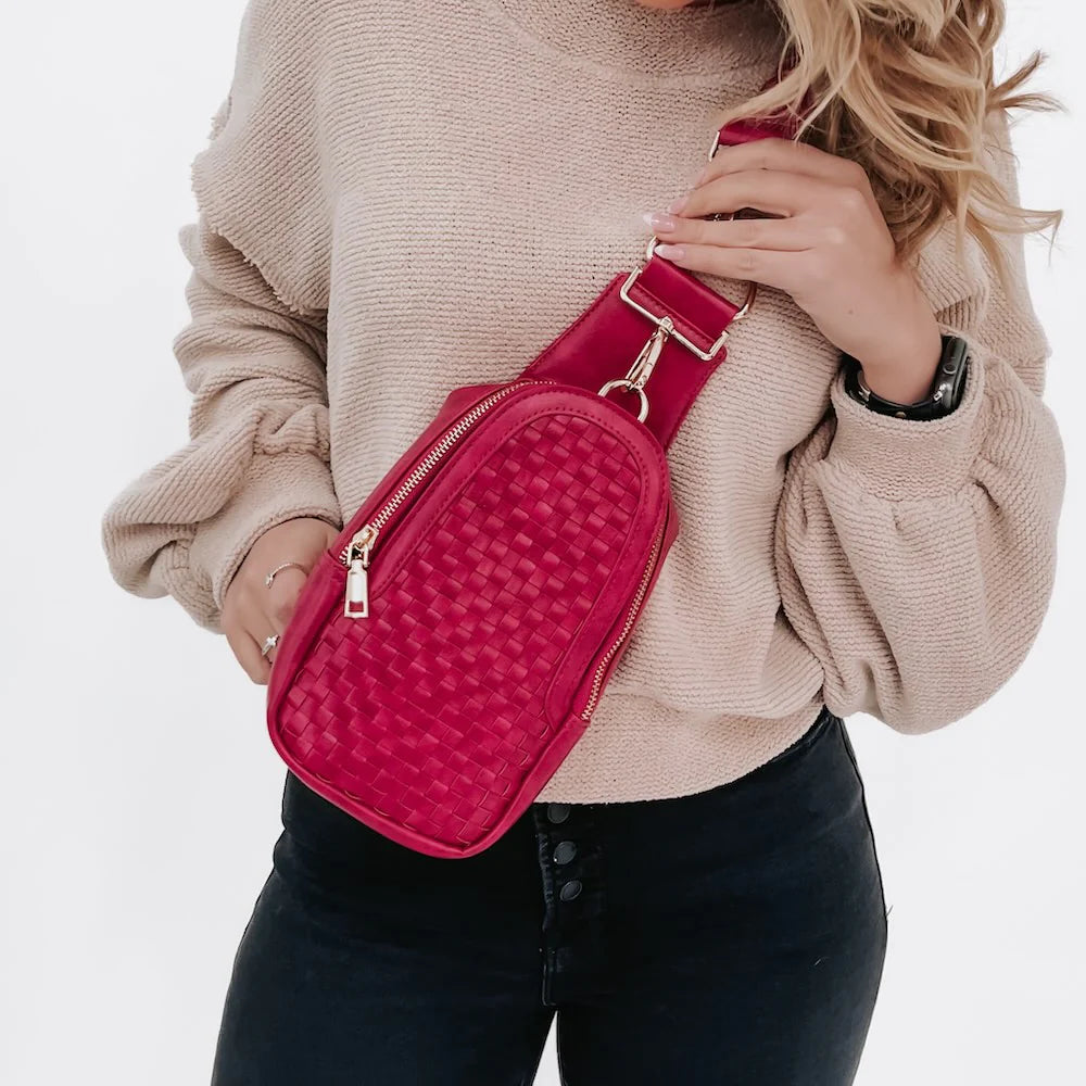 ***PREORDER***Waverly Woven Sling Bag