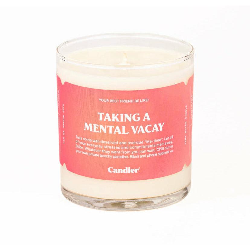 Candier Candle "TAKING A MENTAL VACA" | Relax Candle - becauseofadi