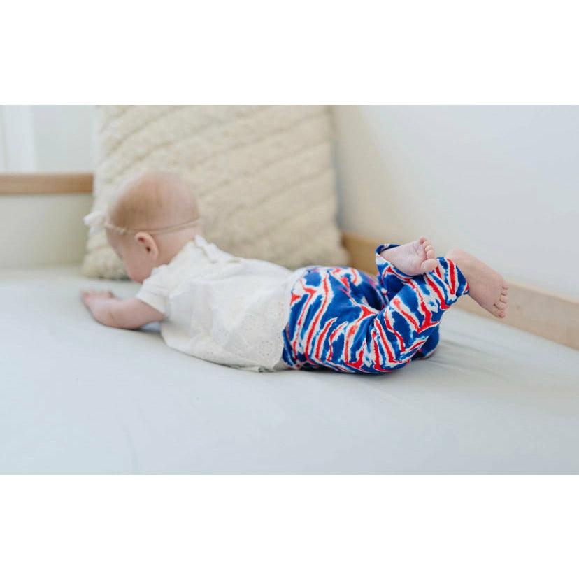 doodle & jack Buffalove Leggings | Buffalo Bills Toddler Pants | Red/White/Blue Pants - becauseofadi