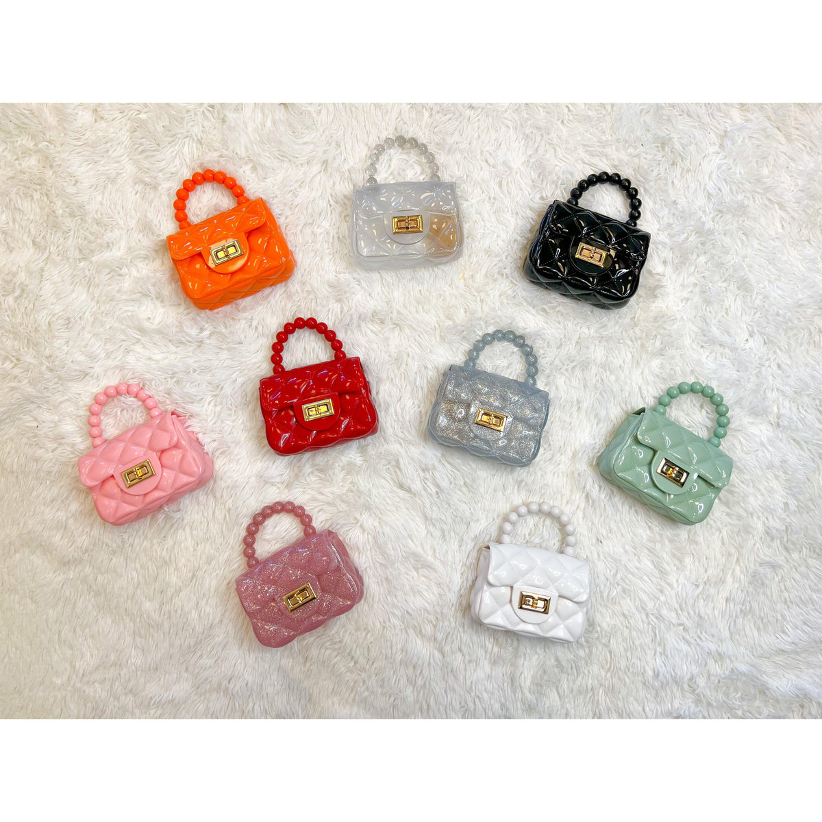 Winter Edition | Come on Barbie Jelly Purses Various Colors - becauseofadi