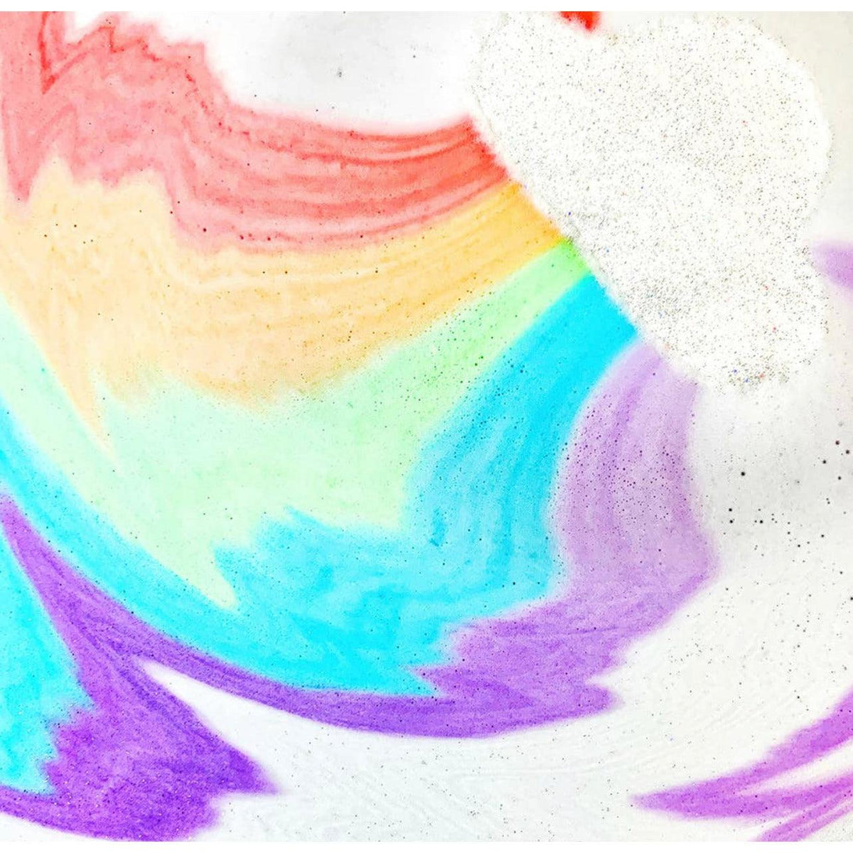 Feeling Smitten | Kids Rainbow Cloud Bath Bomb - becauseofadi