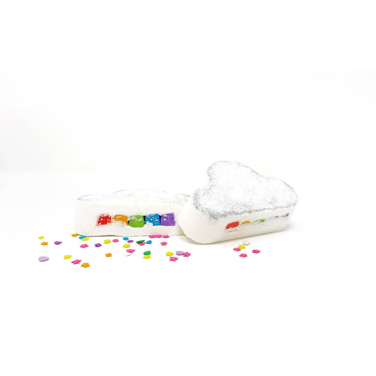 Feeling Smitten | Kids Rainbow Cloud Bath Bomb - becauseofadi