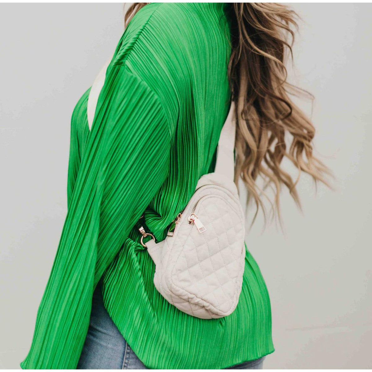 Pretty Simple | Pinelope Puffer Bum Bag | Women's Crossbody - becauseofadi