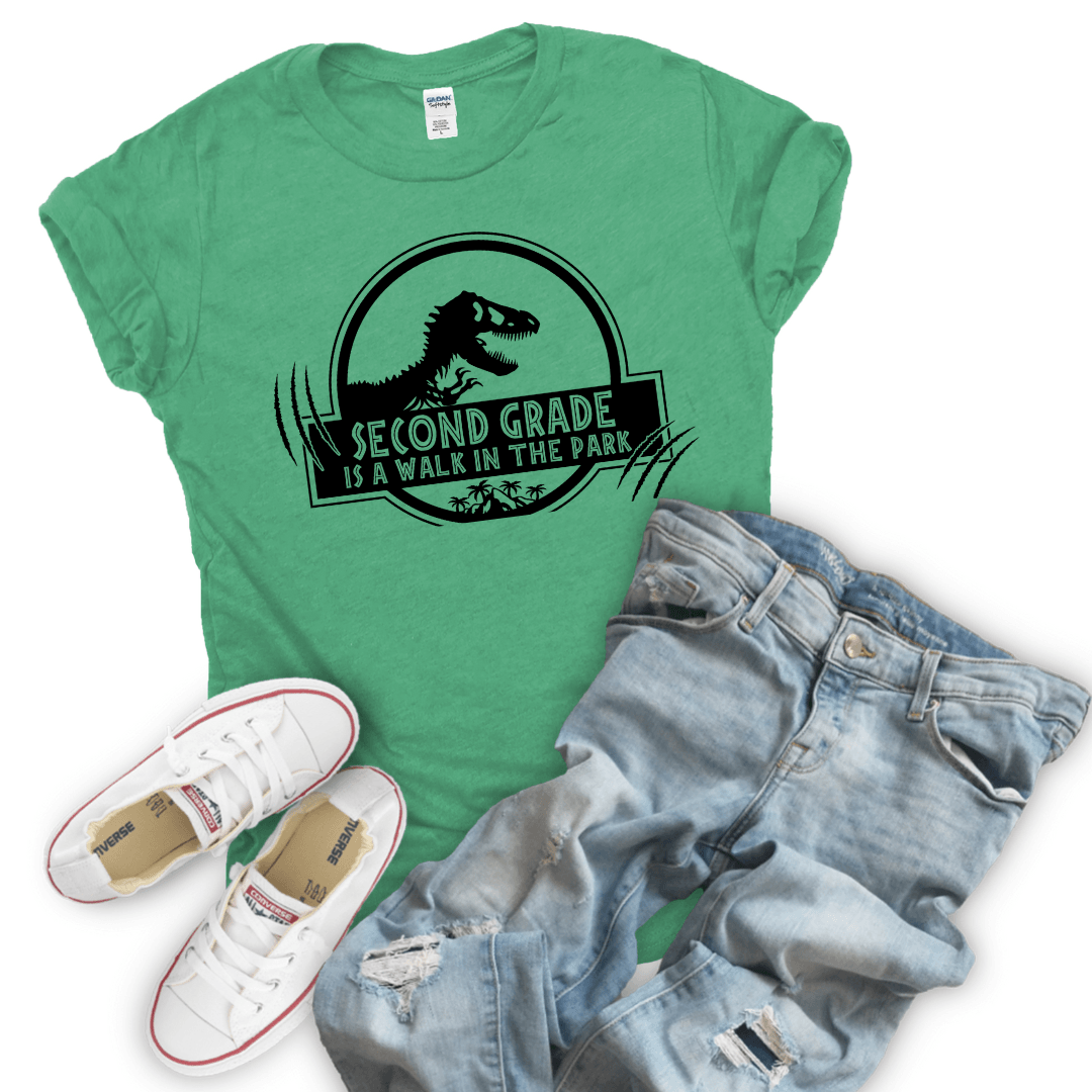Back to School Dino Tee - becauseofadi