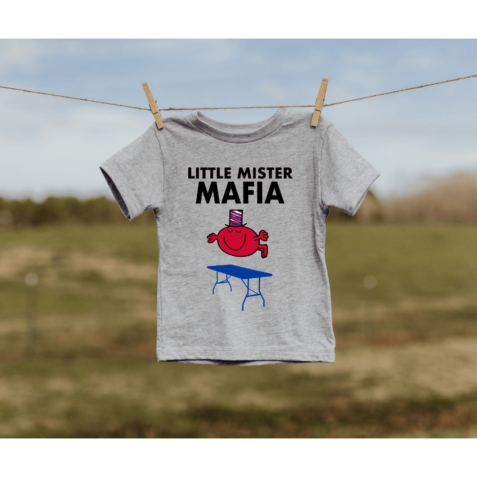 Kid's Little Mister Mafia Tee | Buffalo Tee | Buffalo Bills Tee - becauseofadi