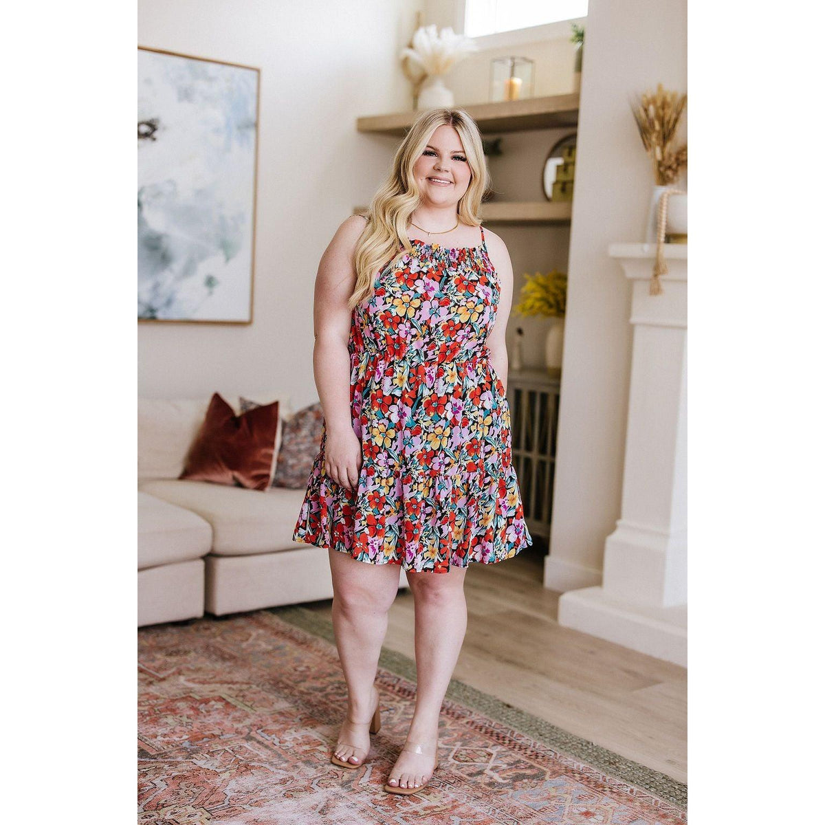 My Side of the Story Floral Dress - becauseofadi