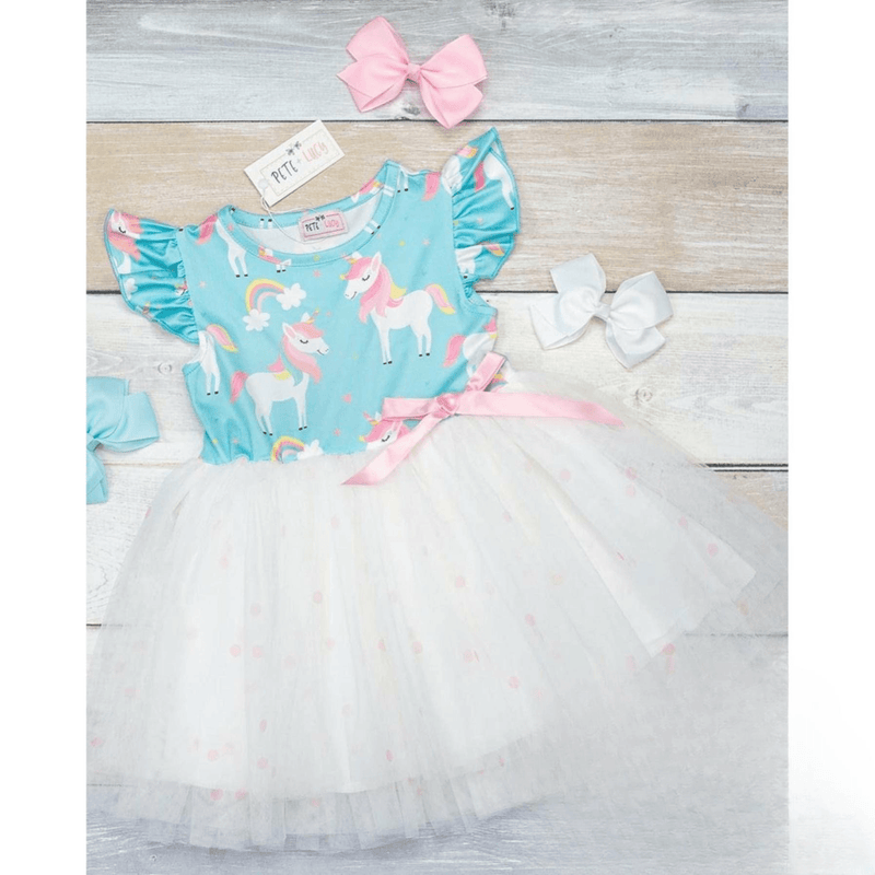 Pete+Lucy Unicorn Love Dress - becauseofadi