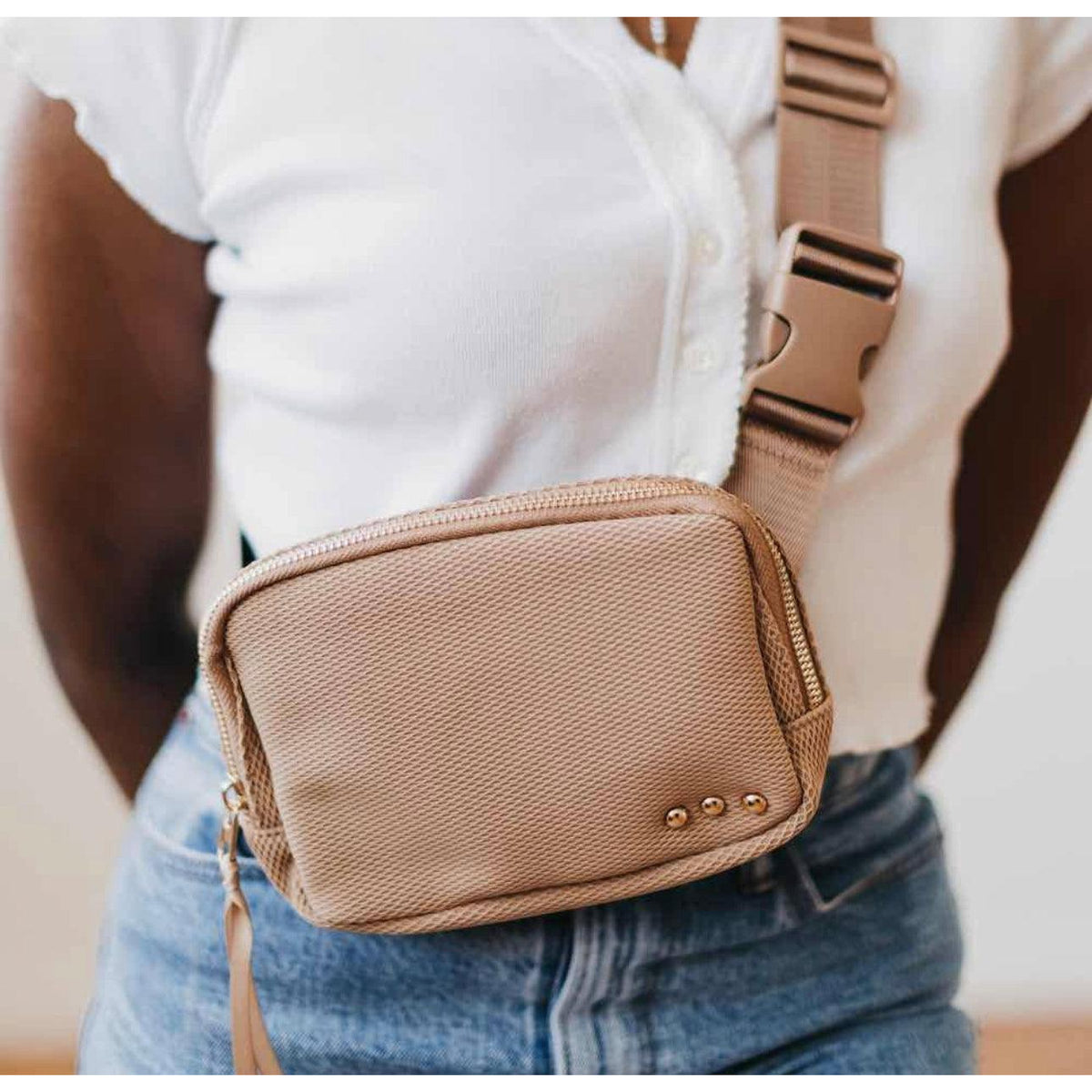 Brooklyn Bum Bag | Women's Lycra Belt Bag | Pretty Simple - becauseofadi
