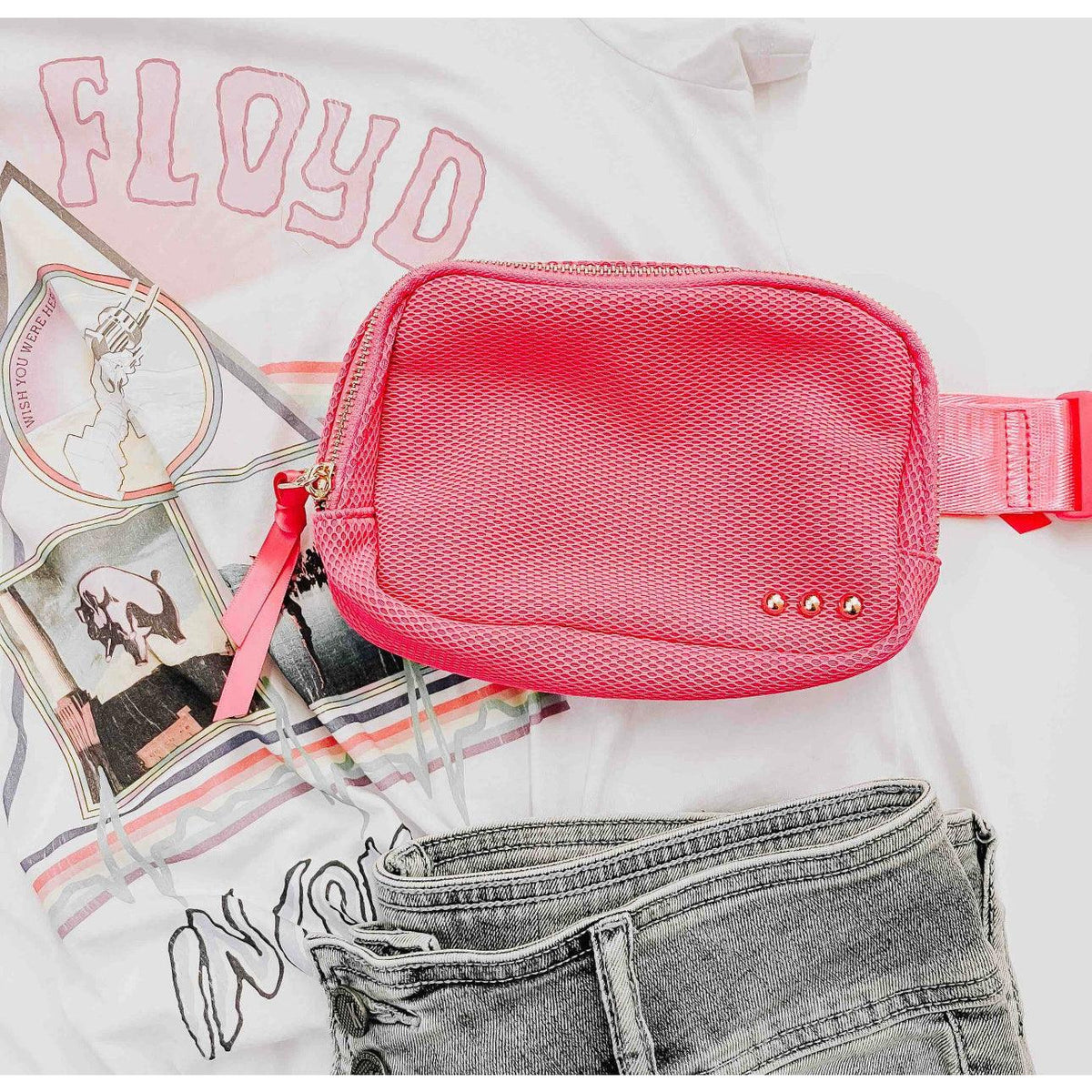 Brooklyn Bum Bag | Women's Lycra Belt Bag | Pretty Simple - becauseofadi