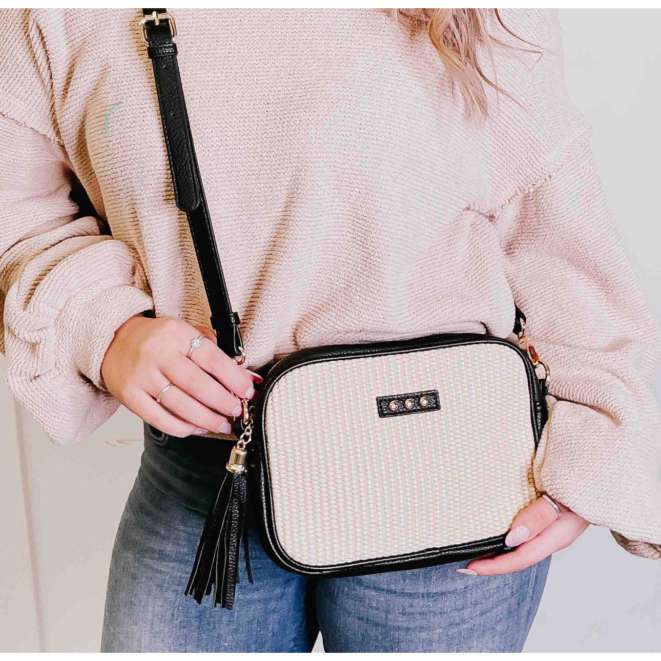 Pretty Simple Silvia Straw Camera Bag Women s Clutch Bag