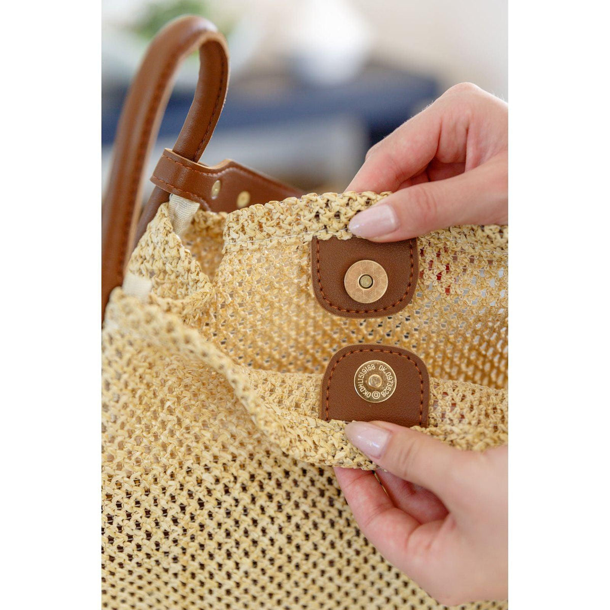 Road Less Traveled Handbag with Zipper Pouch in Coffee - becauseofadi