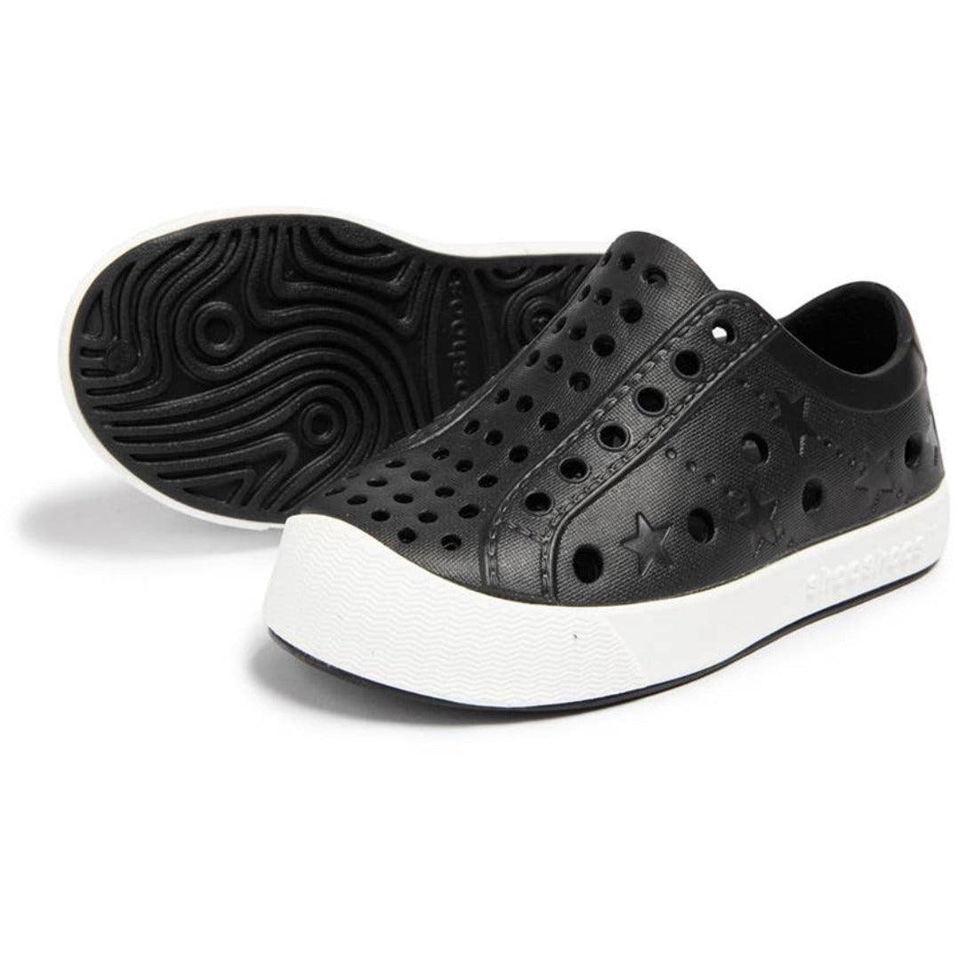 ShooShoos | Kid's Waterproof Sneakers | Black - becauseofadi