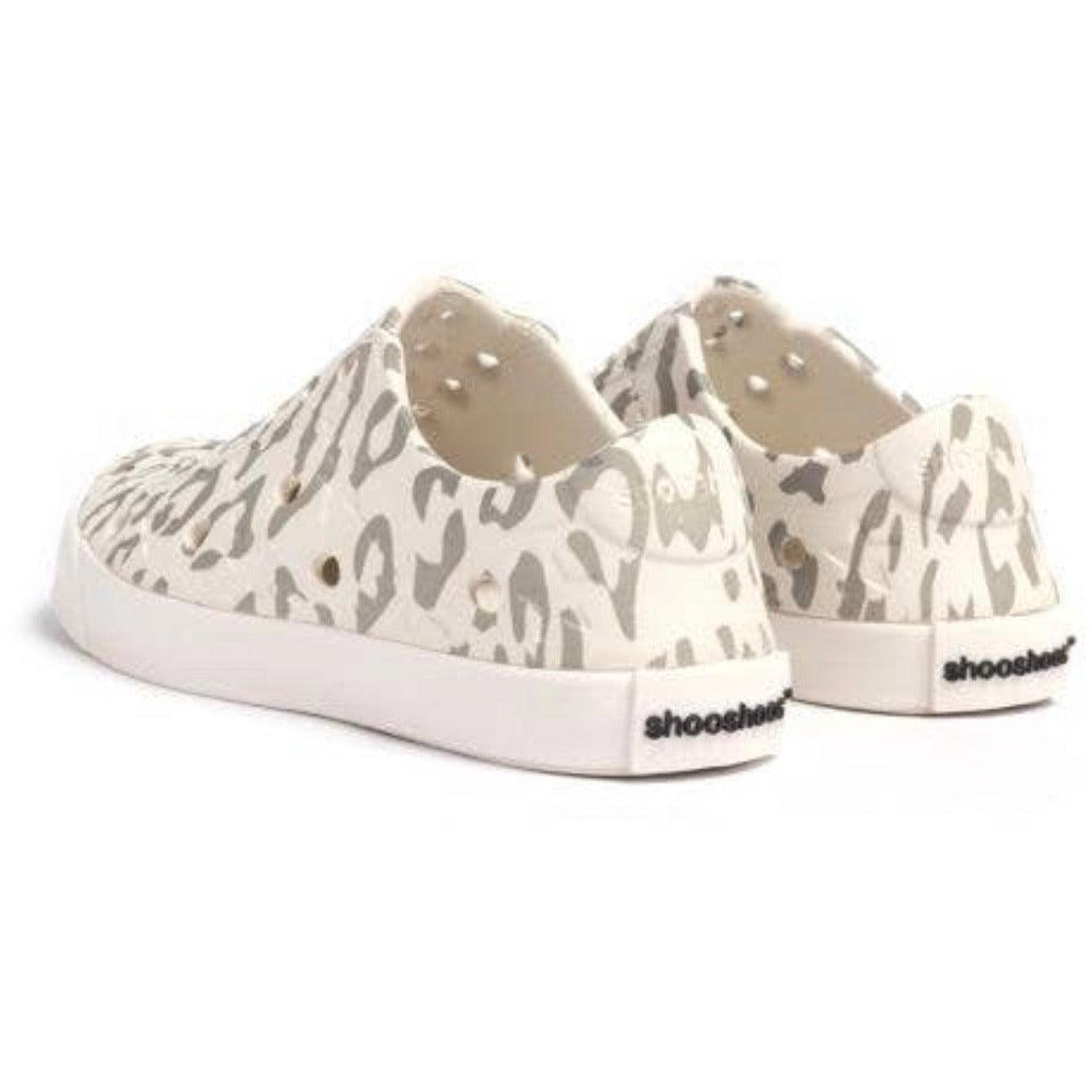 ShooShoos | Kid's Waterproof Sneakers | Leopard Print - becauseofadi