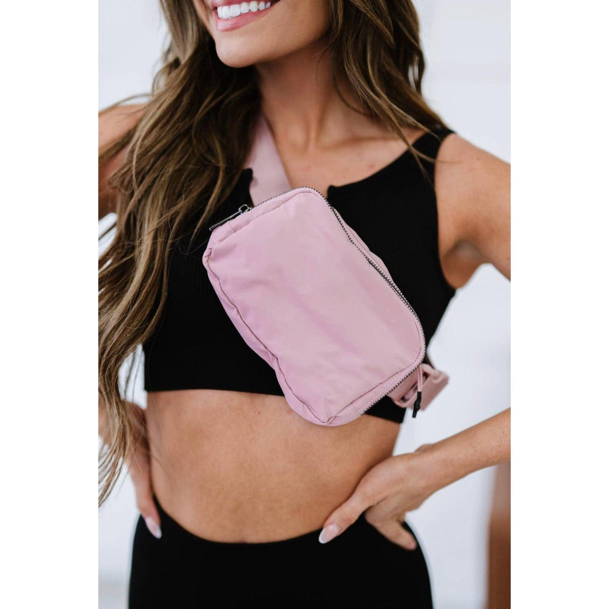 Nylon Lula Shoulder Sling Belt Bag | Women's Bum Bag - becauseofadi